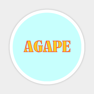 Agape - God's Unconditional Love Magnet